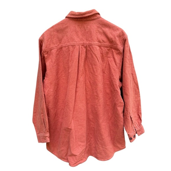Vtg Moose Creek Men’s Flannel Shirt Size XL Heavyweight Red Chamois Outdoors - Picture 7 of 11